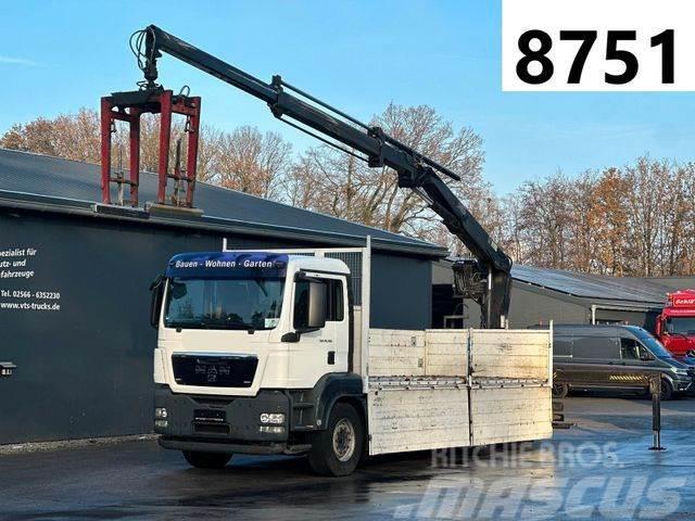 MAN TGS 26.360 6X2-2 BL Euro5 Pritsche + HIAB 166K Flatbed / Dropside trucks