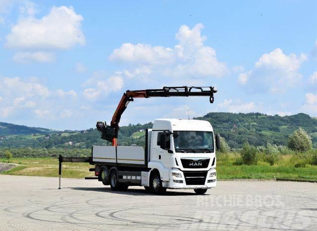 MAN TGS 26.440 * PRITSCHE 6,90 m + PK 16001 - K Truck mounted cranes