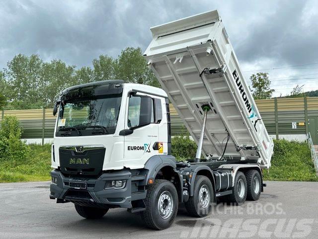 MAN TGS 35.480 8x4 EuromixMTP Bibenne-Kipper Tipper trucks