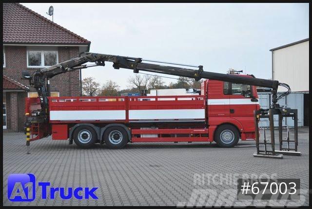 MAN TGX 26.400 XL Hiab 166K, Lift-Lenkachse Truck mounted cranes