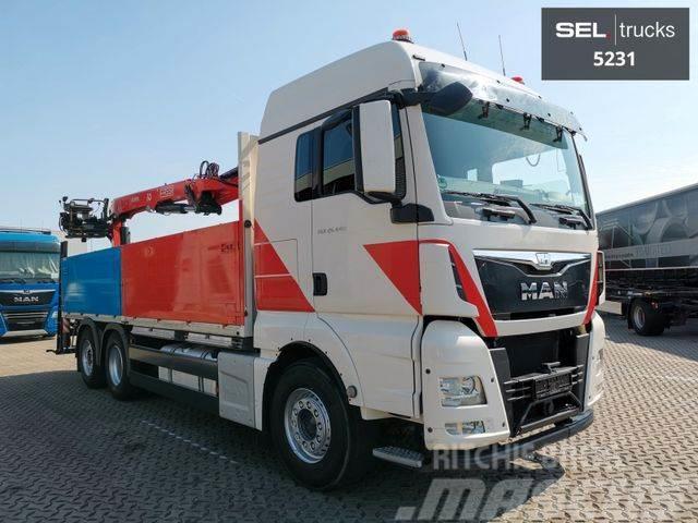 MAN TGX 26.440 6X2-4 BL /Fassi /Lenkachse /Intarder Truck mounted cranes
