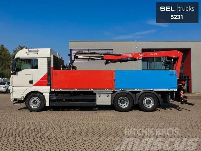 MAN TGX 26.440 6X2-4 BL /Fassi /Lenkachse /Intarder Truck mounted cranes