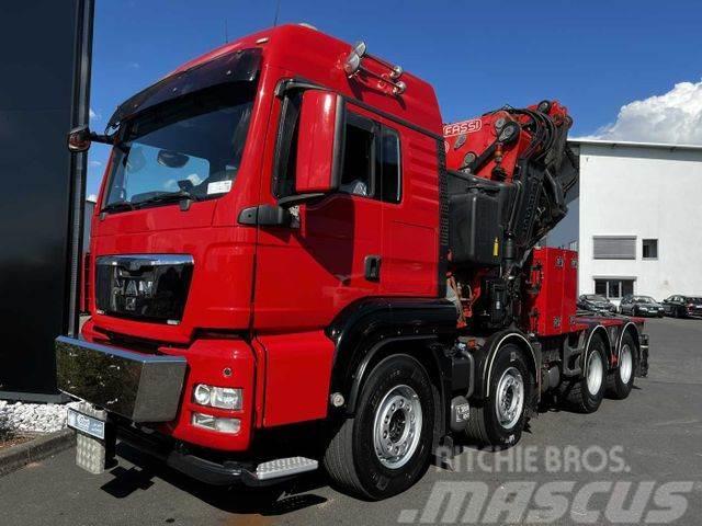 MAN TGX 41.540 8x4 BB Kran Fassi F1300XP+JIB+Winde Truck mounted cranes