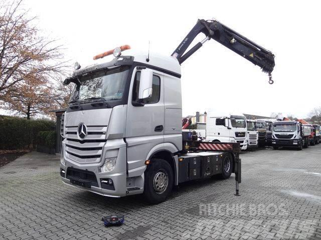 Mercedes-Benz Actros 1842LS Kran HMF 2020 bis 18 Meter Truck mounted cranes