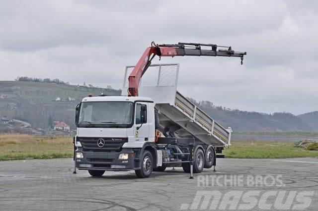 Mercedes-Benz ACTROS 2536 * FASSI F190AC.25 + FUNK * TOP Truck mounted cranes
