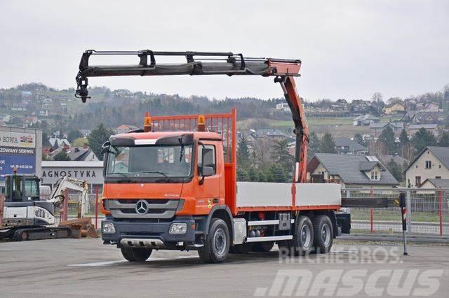 Mercedes-Benz ACTROS 2636 * PK 18002 EH C + FUNK / 6x4 Truck mounted cranes