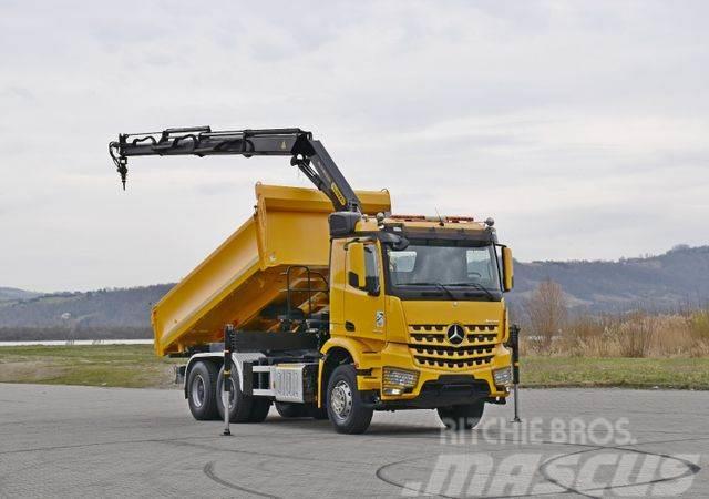 Mercedes-Benz AROCS 2640* PK 17.001 SLD + FUNK * 6x4 Truck mounted cranes