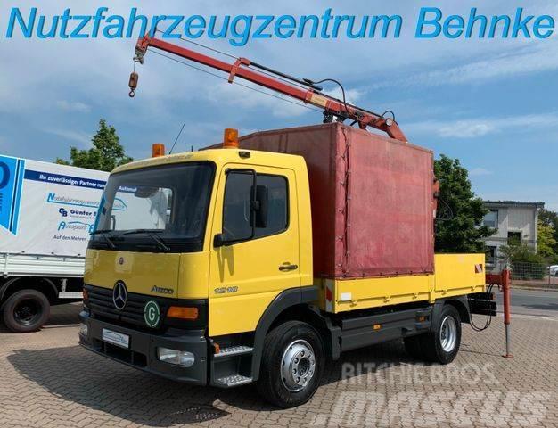 Mercedes-Benz Atego 1218 BB/Kran HIAB 035-2+Winde/ org. KM Truck mounted cranes