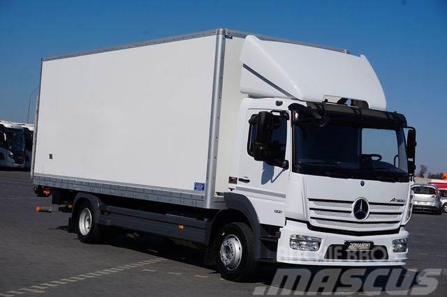 Mercedes-Benz ATEGO / 1221 / ACC / EURO 6 / KONTENER + WINDA Box trucks