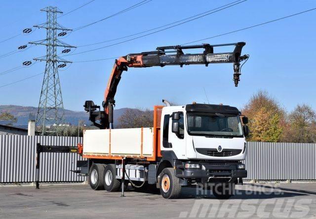 Renault Kerax 500 DXI * PK 29002 + FUNK/ 6x4 Truck mounted cranes