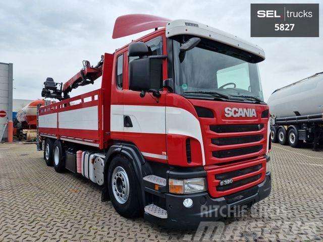 Scania G320 / Rückfahrkamera / Fassi / Lenkachse Truck mounted cranes