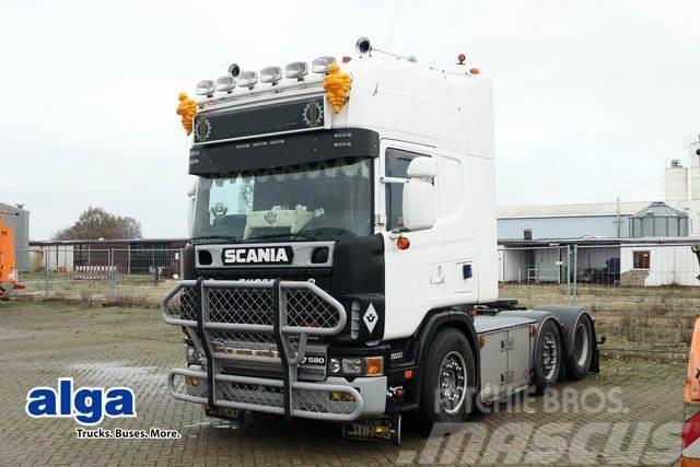 Scania R 164 6x2, V8, Hydraulik, ADR, Klima,Lampenbügel Prime Movers