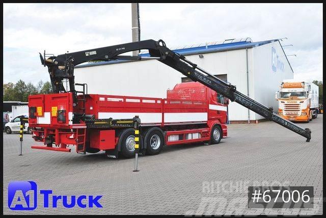 Scania R400, HIAB XS 211-3 Lift-Lenkachse Truck mounted cranes