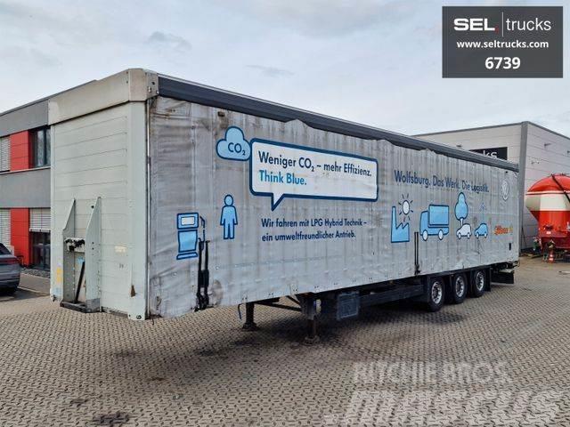 Schmitz Cargobull SCS 24/L 13.62 M B / Hubdach / Liftachse Curtain sider semi-trailers