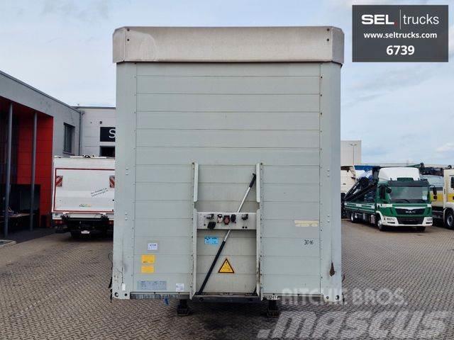 Schmitz Cargobull SCS 24/L 13.62 M B / Hubdach / Liftachse Curtain sider semi-trailers