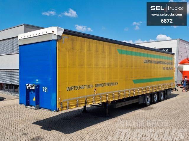 Schmitz Cargobull SCS 24/L 13.62 MEGA / Hubdach / Alu-Felgen Curtain sider semi-trailers