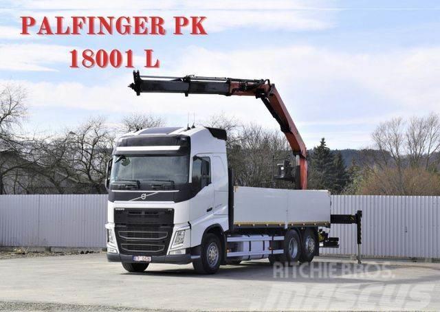 Volvo FH 420 Pritsche 6,60m * PK 18001 L* TOPZUSTAND Truck mounted cranes