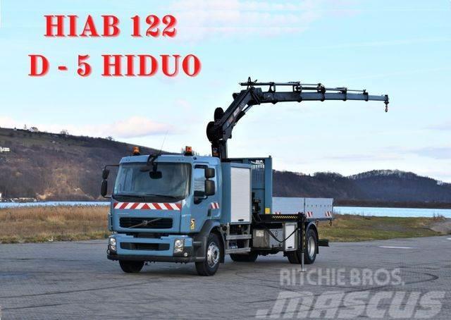 Volvo FL 240 Pritsche 5,20m + HIAB 122 D-5 HIDUO/FUNK Truck mounted cranes
