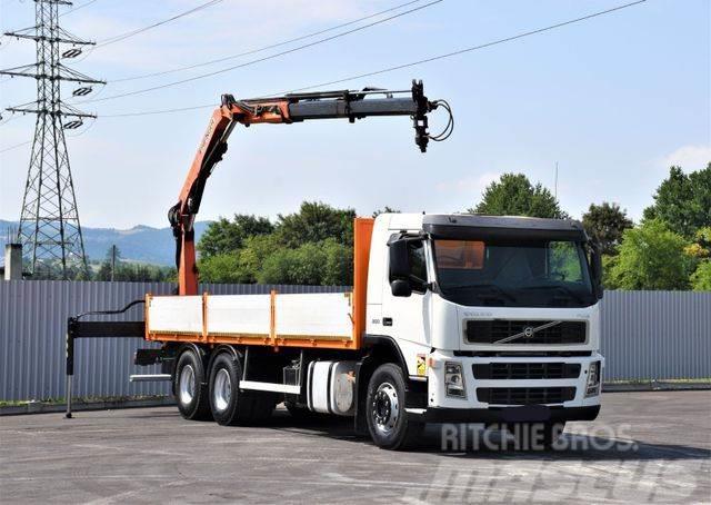 Volvo FM 300 Pritsche 7,40m + PK 10000/FUNK Truck mounted cranes
