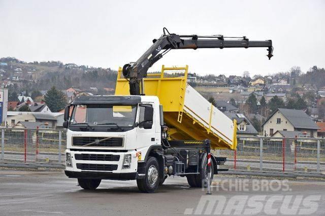 Volvo FM 9 300 Kipper 5,00m *KRAN + FUNK * TOP Truck mounted cranes