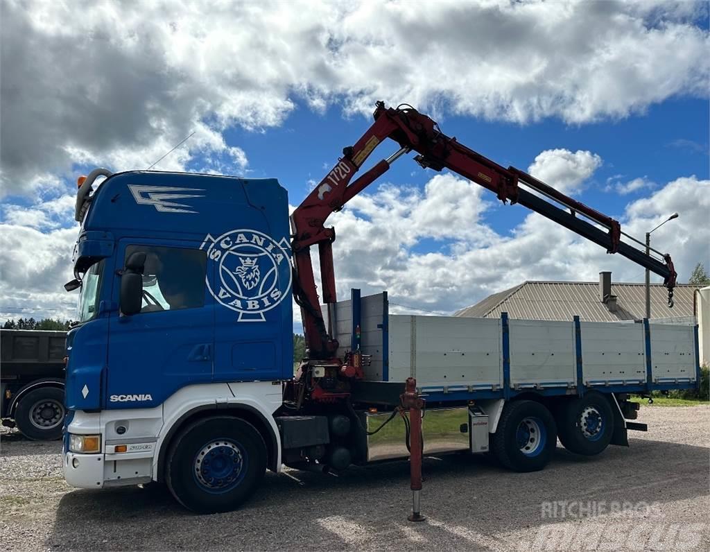 Scania R500 Truck mounted cranes