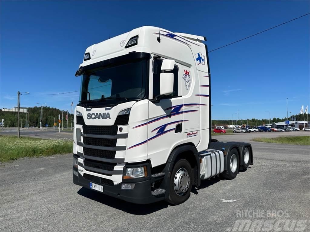 Scania S500 6x2 euro6 557tkm Tractor Units