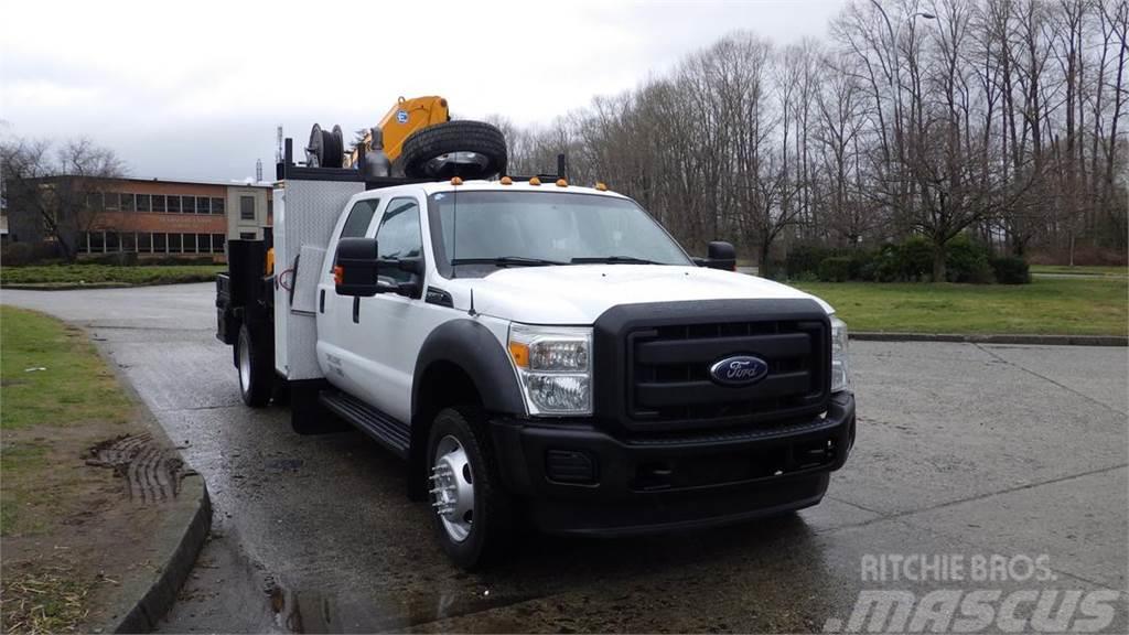 Ford F-550 Truck mounted cranes