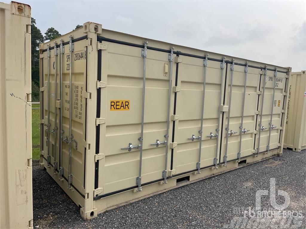  20 ft One-Way Open-Sided Special containers