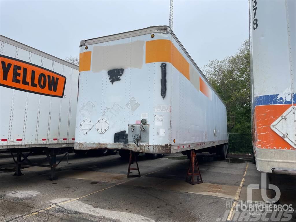 Fruehauf 48 ft x 102 in T/A Box semi-trailers