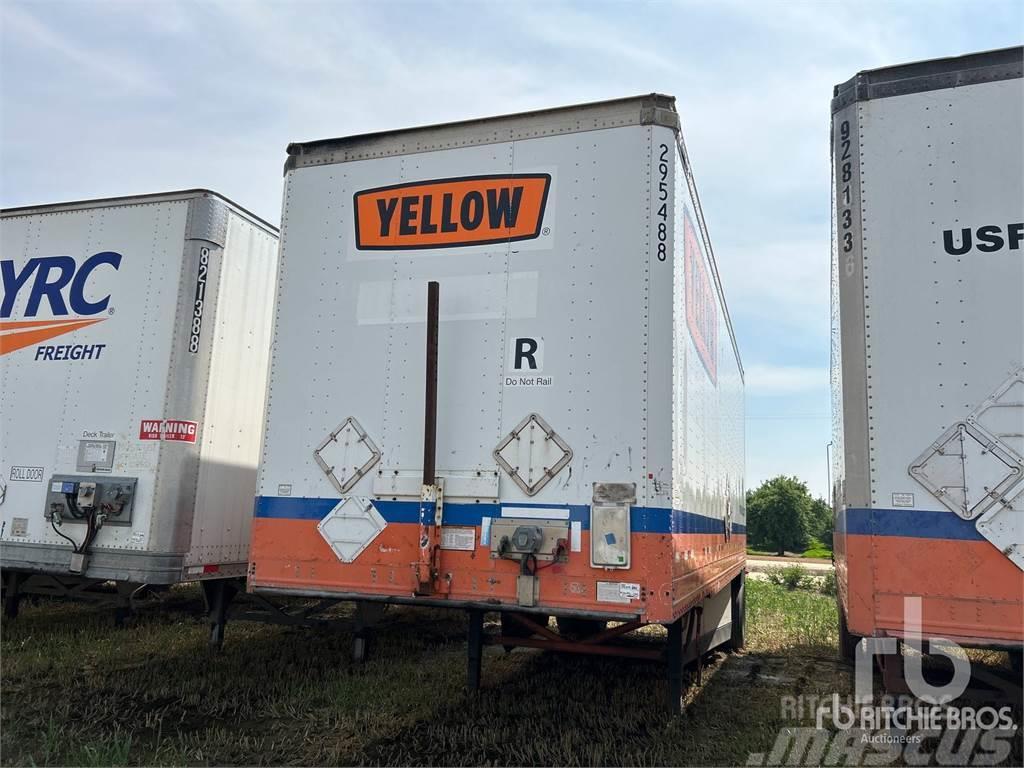 Great Dane 28 ft x 102 in S/A Box semi-trailers