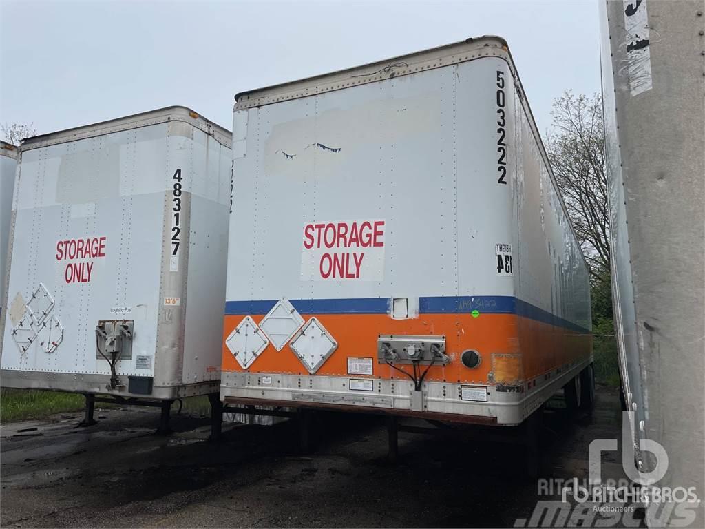 Great Dane 48 ft T/A Box semi-trailers