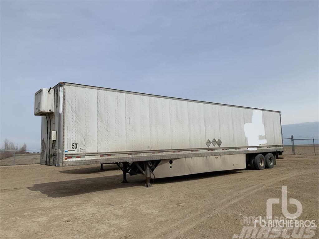 Manac 53 ft x 102 in T/A Heated Box semi-trailers