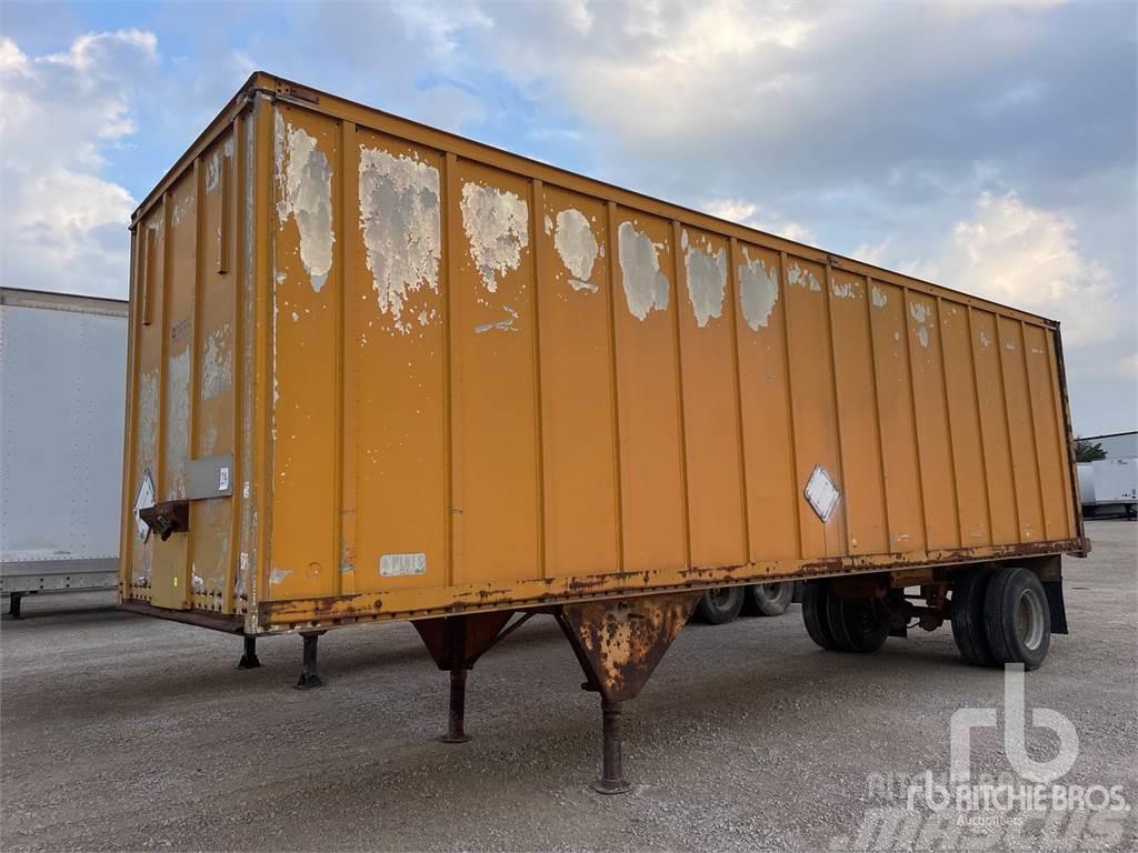  PINES 32 ft x 96 in S/A Box semi-trailers