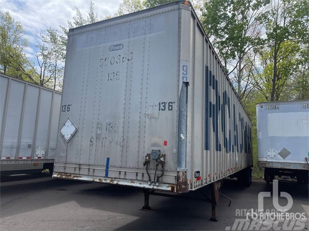  PINES 48 ft T/A Box semi-trailers