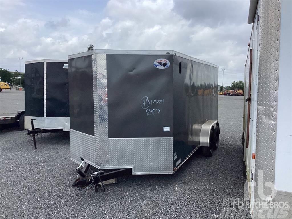  QUALITY 7X16TA Box body trailers