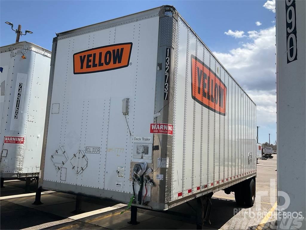 Stoughton 28 ft x 102 in S/A (Inoperable) Box semi-trailers