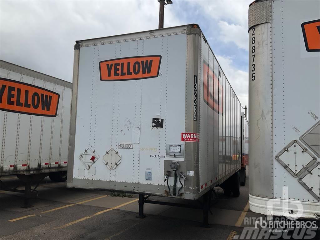 Stoughton 28 ft x 102 in S/A (Inoperable) Box semi-trailers