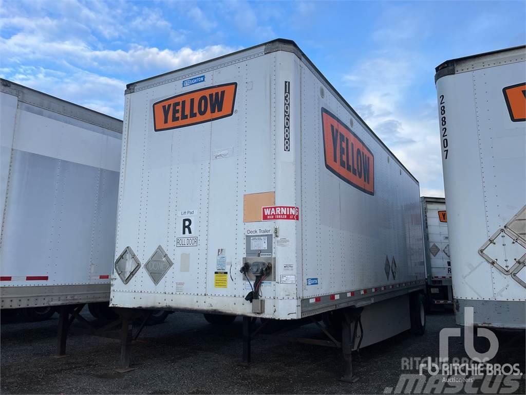 Stoughton 28 ft x 102 in S/A Box semi-trailers