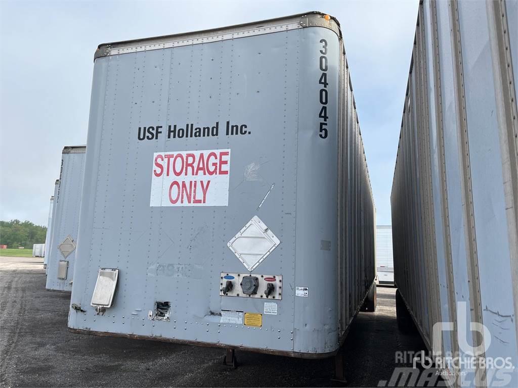 Strick 48 ft x 102 in T/A Box semi-trailers