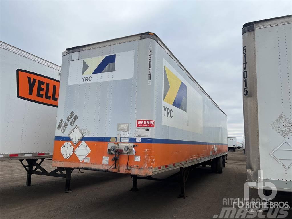 Strick 48 ft x 96 in T/A Box semi-trailers