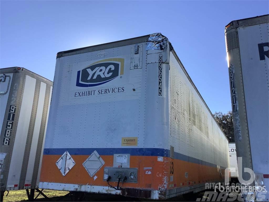 Strick 53 ft x 102 in T/A Box semi-trailers
