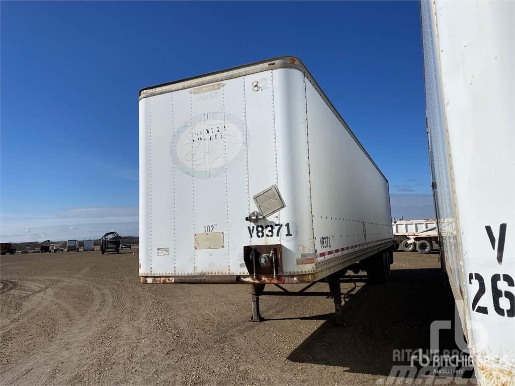 Trailmobile 45 ft x 102 in T/A Box semi-trailers