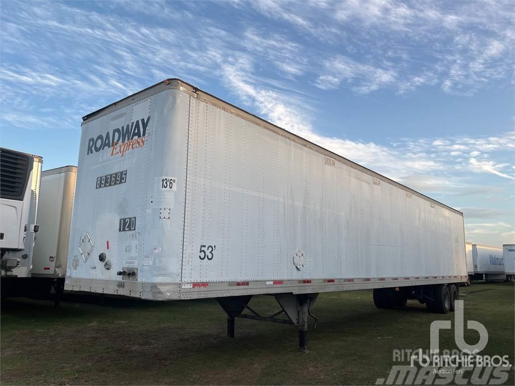 Trailmobile 53 ft x 102 in T/A Box semi-trailers