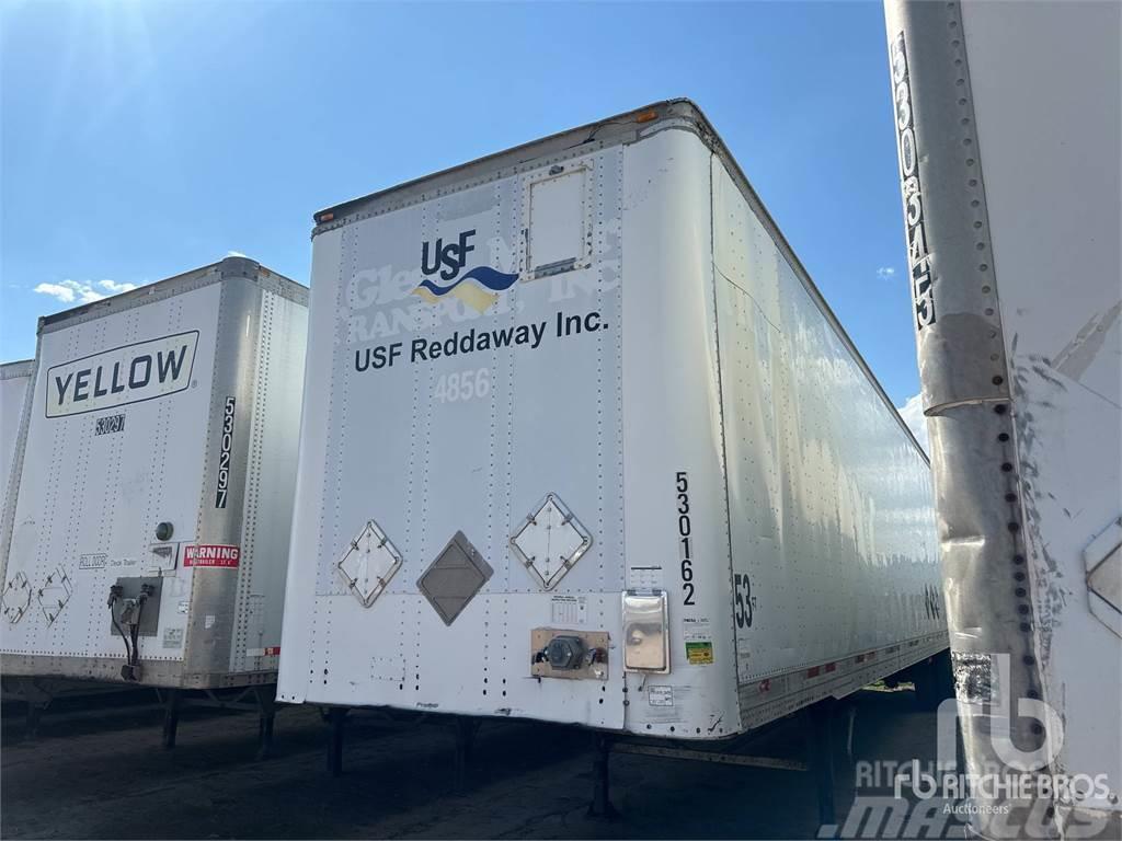 Trailmobile 53 ft x 102 in T/A Box semi-trailers