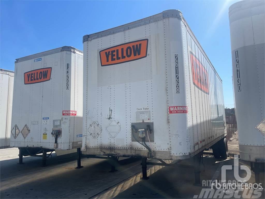  (UNVERIFIED) WABASH 28 ft x 102 in Box semi-trailers