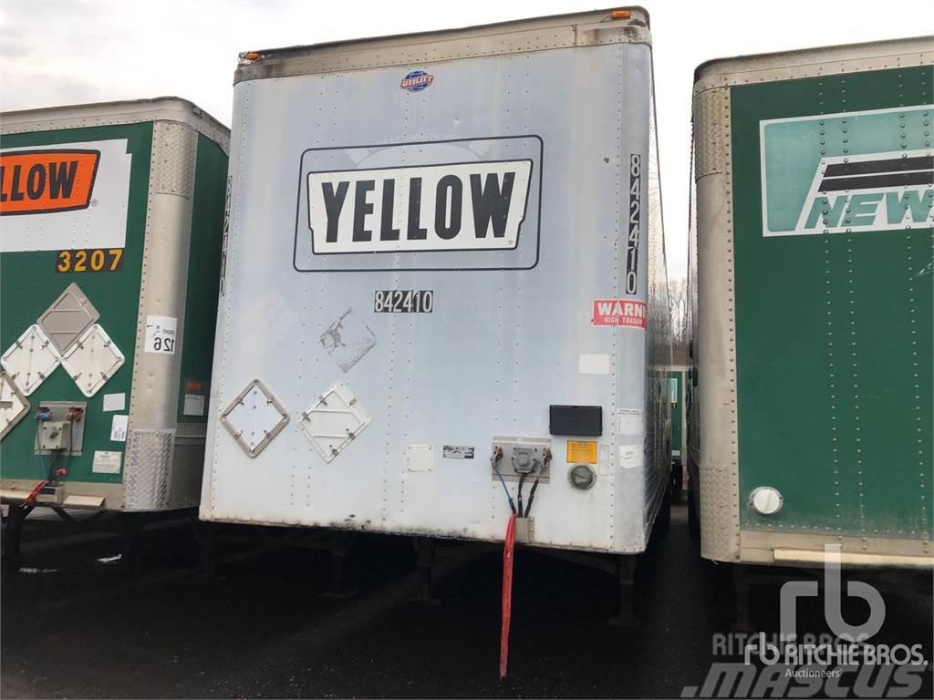 Utility 48 ft x 102 in T/A Box semi-trailers