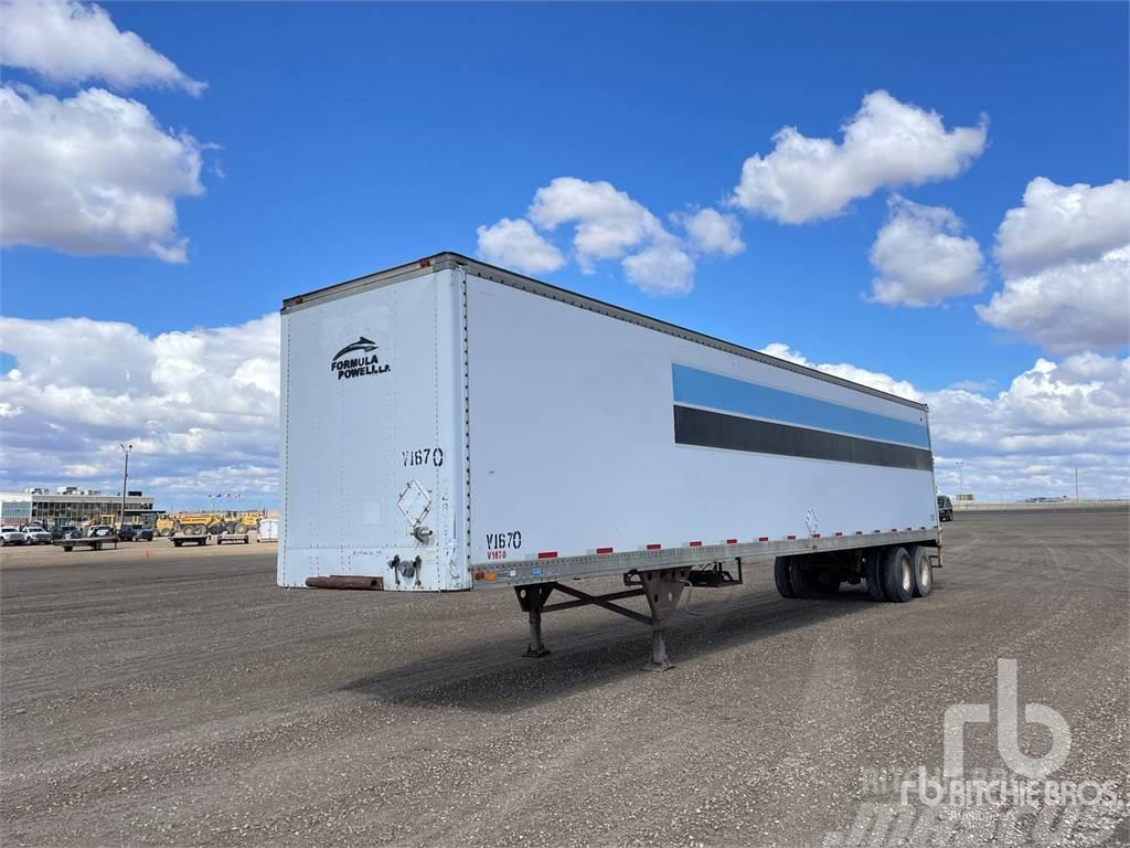 Utility 48 ft x 96 in T/A Box semi-trailers
