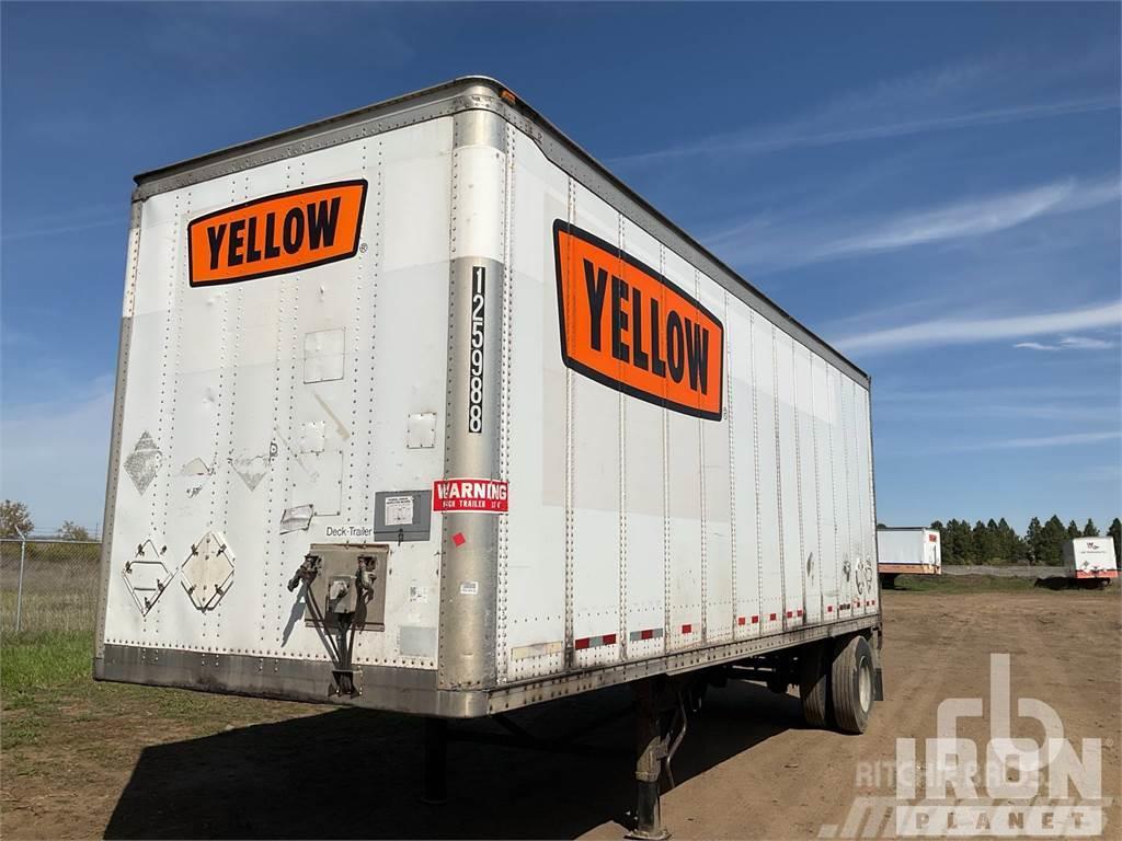 Wabash 28 ft x 102 in Box semi-trailers