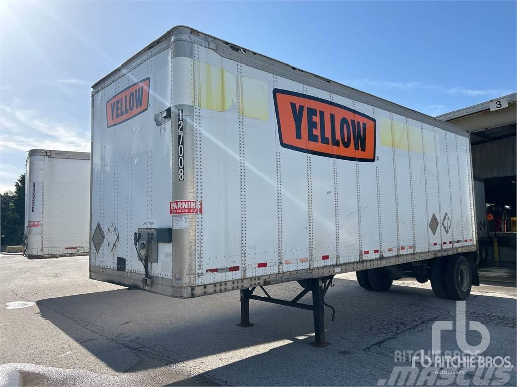 Wabash 28 ft x 102 in S/A Box semi-trailers