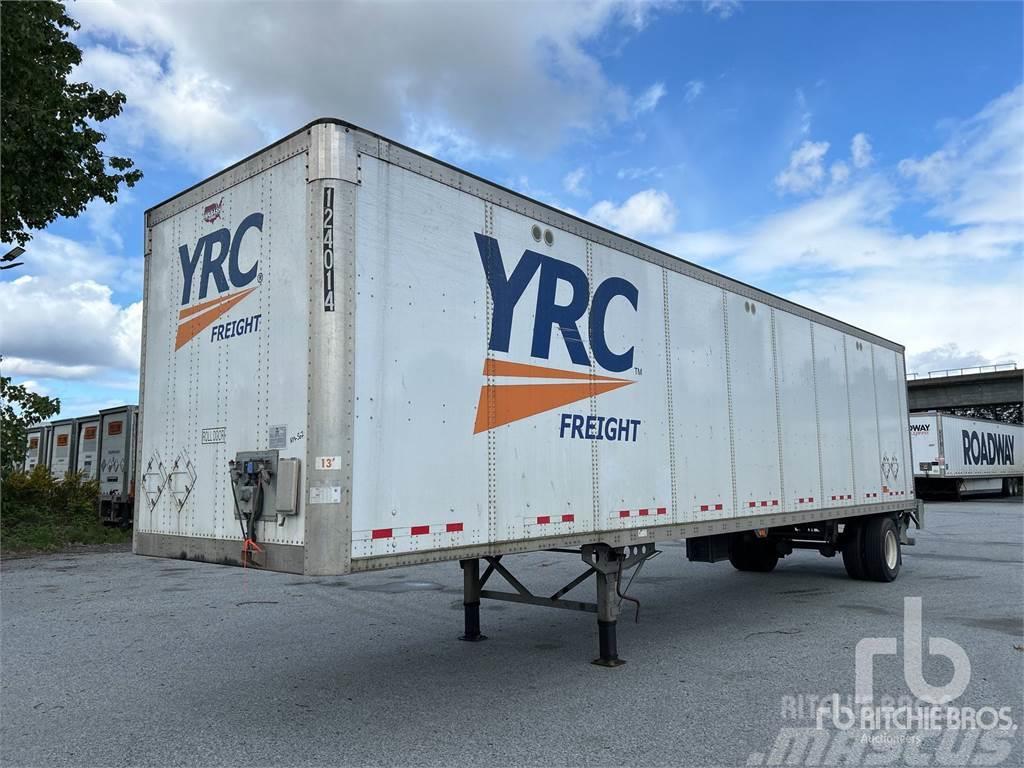 Wabash 40 ft x 102 in S/A Box semi-trailers